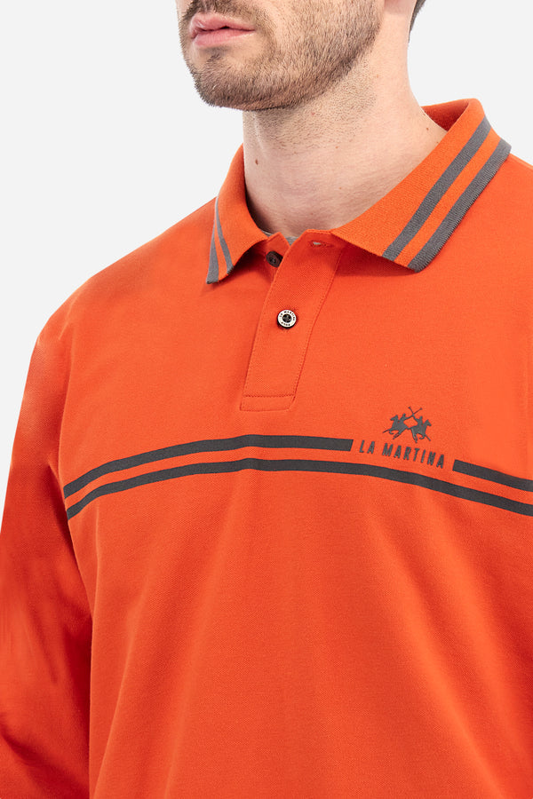 La Martina Man Polo Basic Piquet Stretch /Polo majica ZMP009PK001