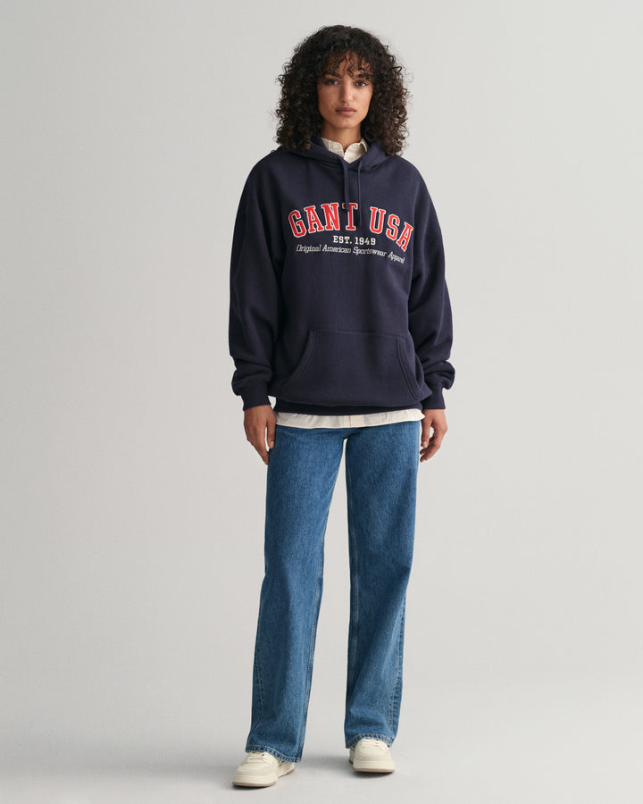 GANT Gant Usa Unisex Hoodie/Duks 2007068