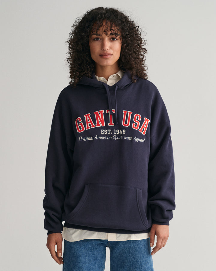 GANT Gant Usa Unisex Hoodie/Duks 2007068