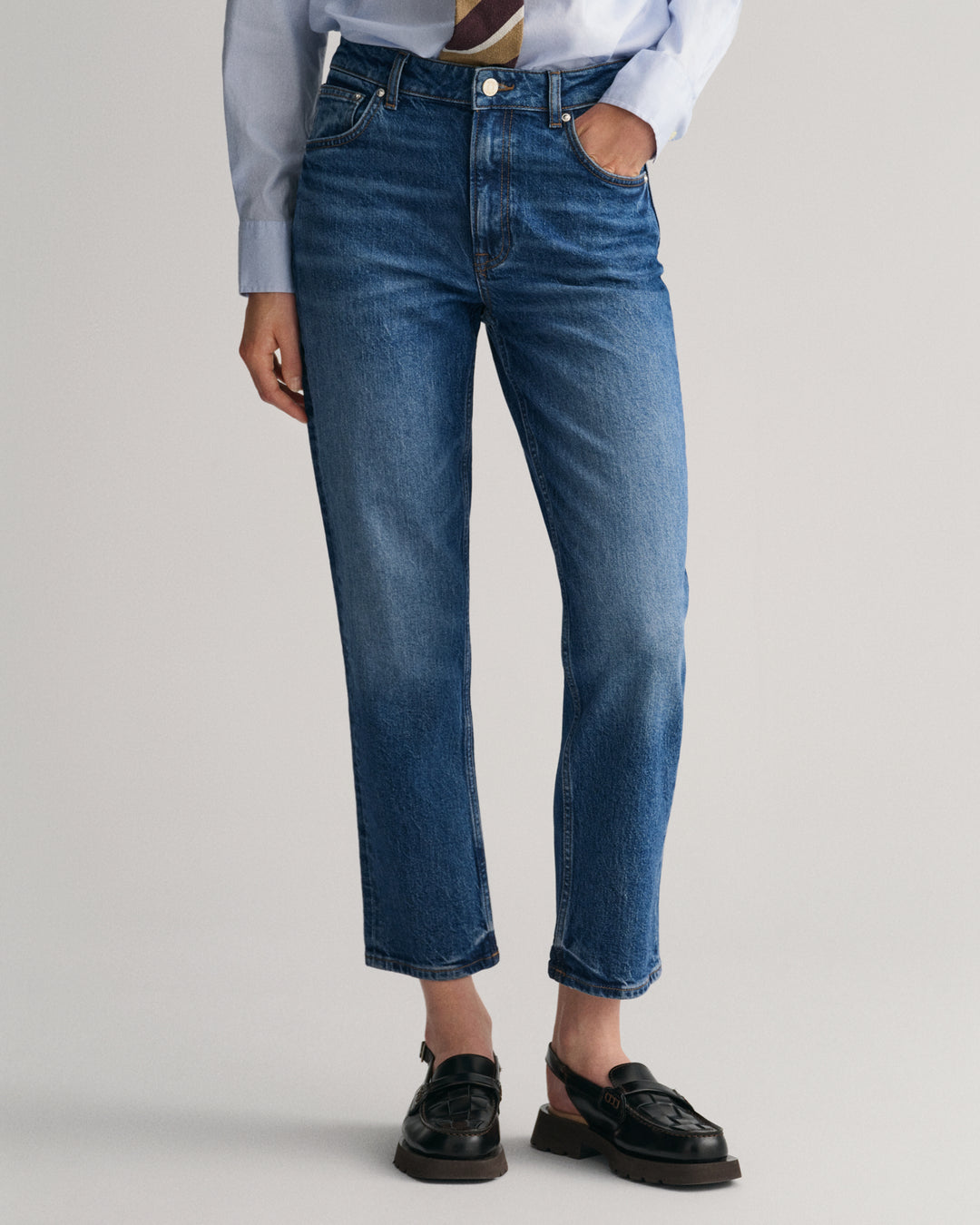 GANT Straight Cropped Jeans/Traperice 4100181