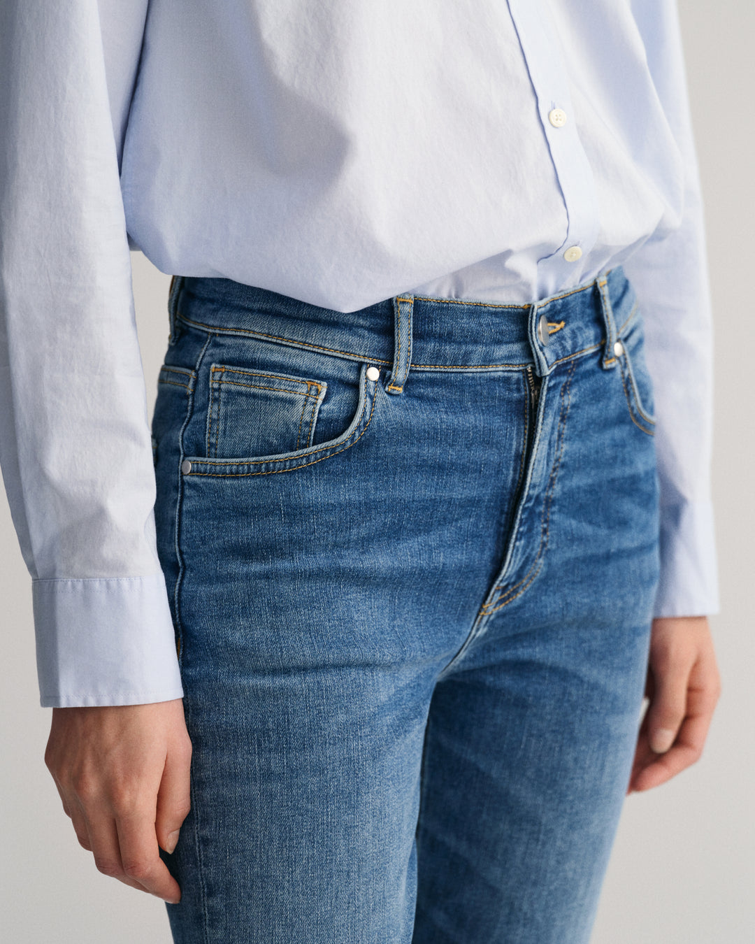 GANT Cropped Slim Jeans /Traperice 4100196