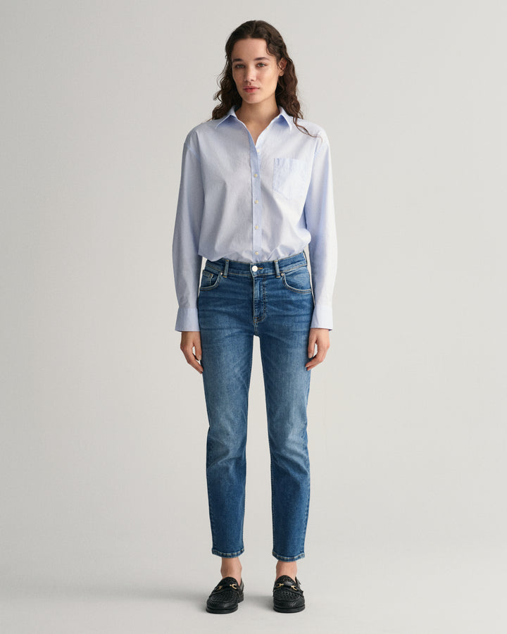 GANT Cropped Slim Jeans /Traperice 4100196