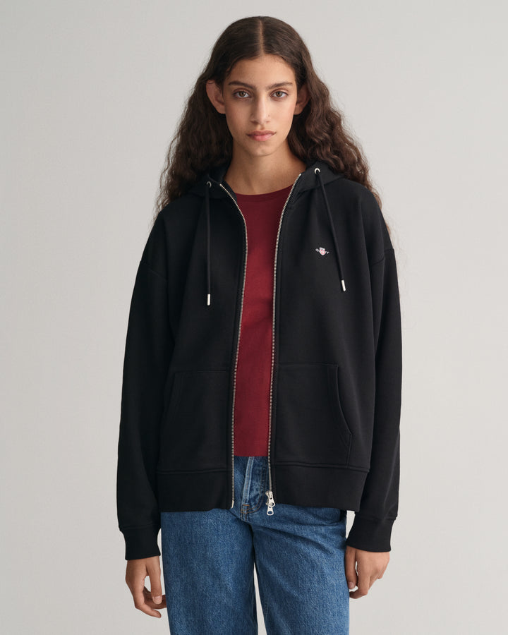 GANT Rel Shield Zip Hoodie/Duks 4204665