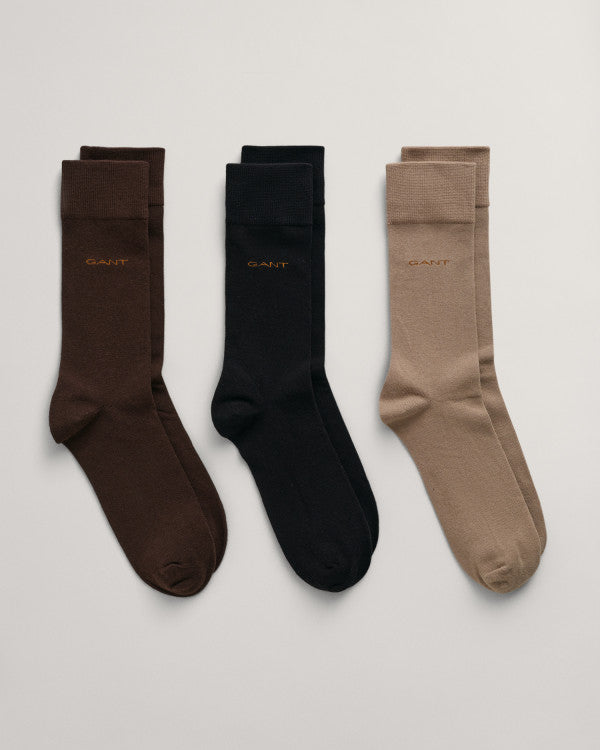 GANT Soft Cotton Socks 3-Pack/Čarape 3/1 9960256