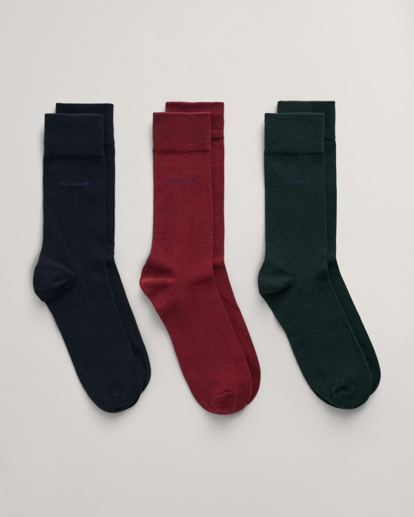 GANT Soft Cotton Socks 3-Pack/Čarape 3/1 9960256