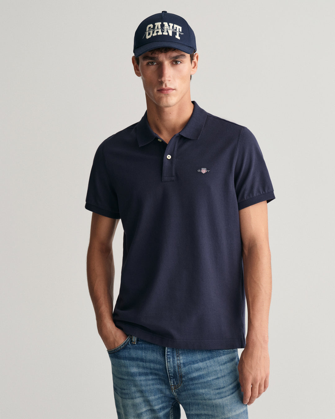 GANT Reg Shield Ss Pique Polo/Polo majica 2210