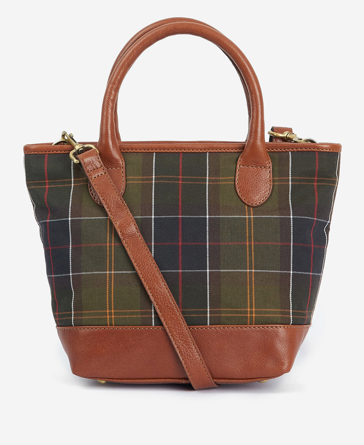 Barbour Katrine Tartan Leather Tote Bag/Torba LBA0387