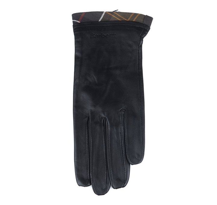 Barbour Tartan Trimmed Leather Gloves/Rukavice LGL0048