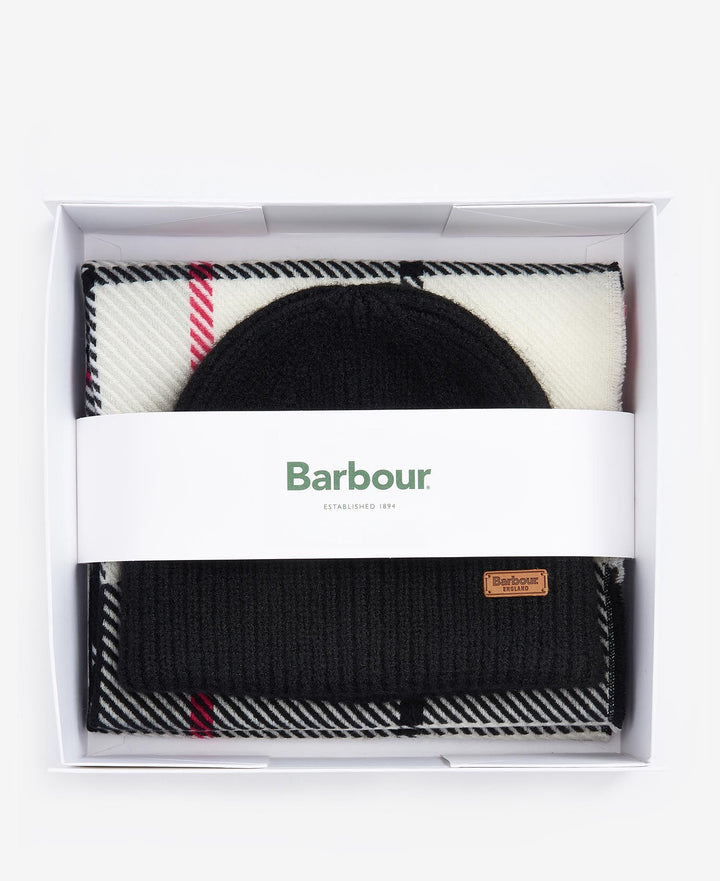 Barbour Pendle Beanie & Blair Scarf Gift Set/Kapa i šal set LGS0094