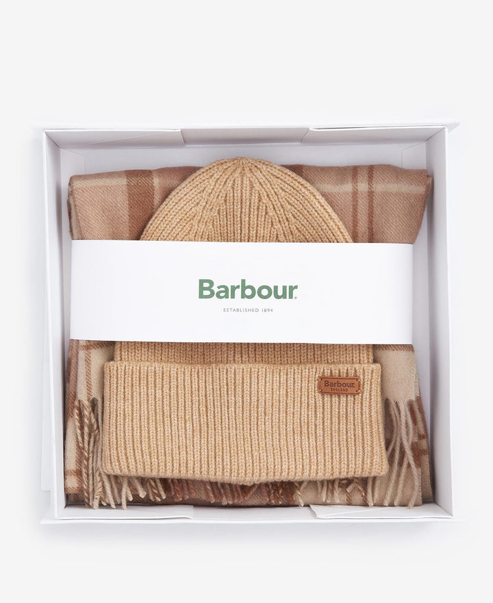 Barbour Aubrey Beanie And Scarf Gift Set/Kapa i šal set LGS0096