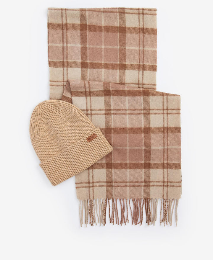 Barbour Aubrey Beanie And Scarf Gift Set/Kapa i šal set LGS0096