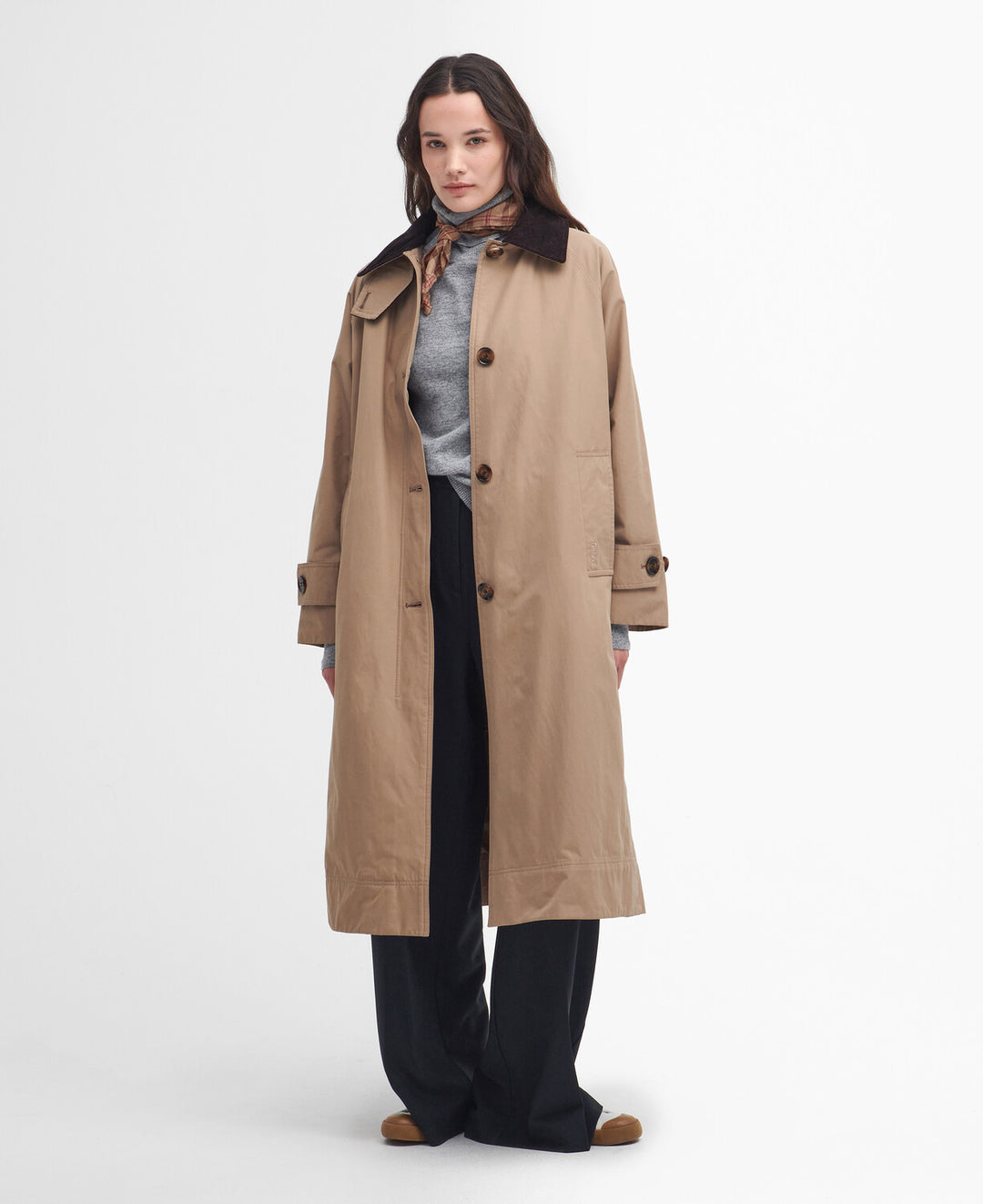 Barbour Noelle 3 in 1 Showerproof Car Coat/Jakna LSP0180