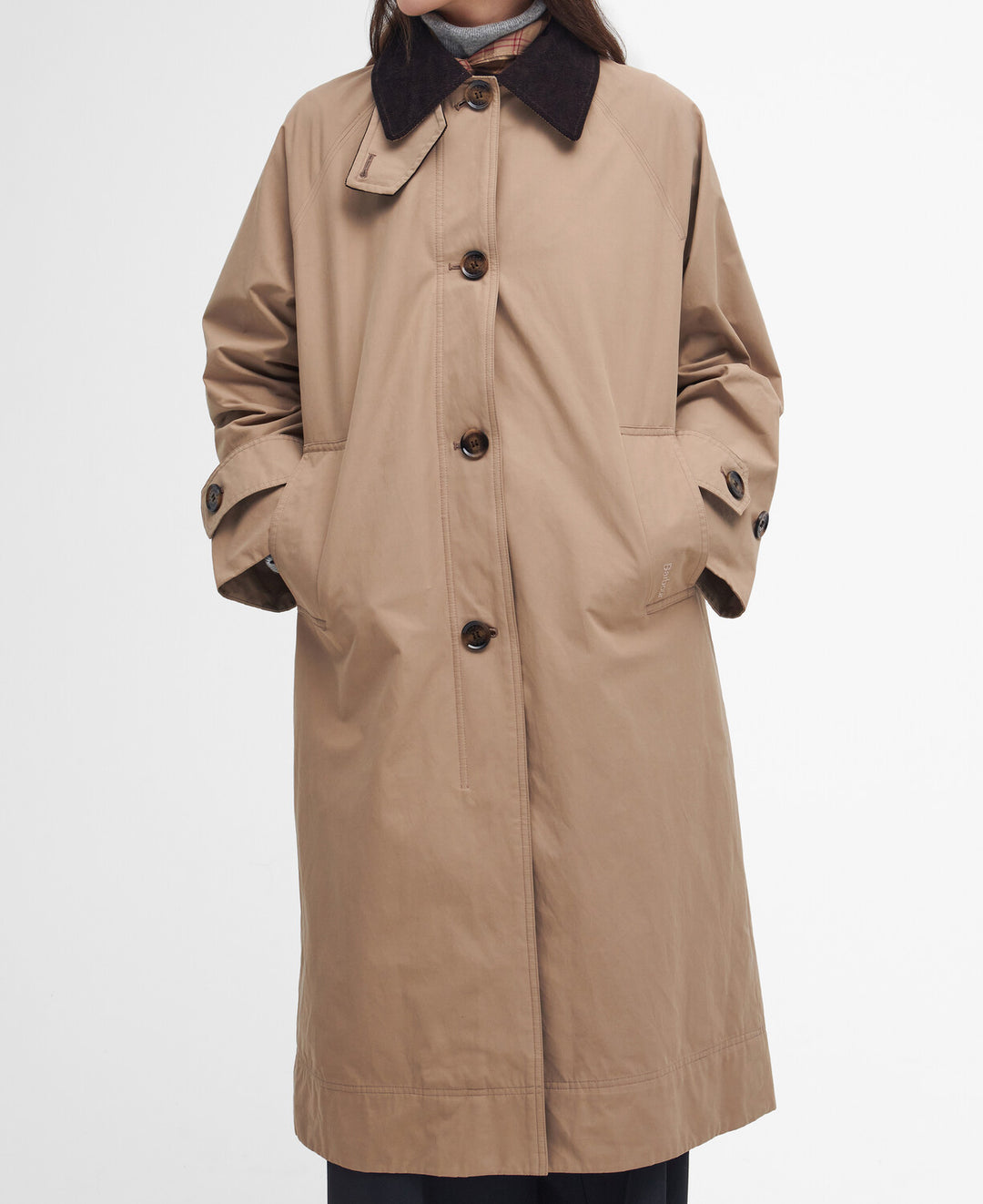 Barbour Noelle 3 in 1 Showerproof Car Coat/Jakna LSP0180