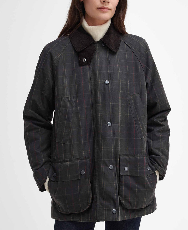 Barbour Tartan Ashby Wax Jacket/Jakna LWX1408