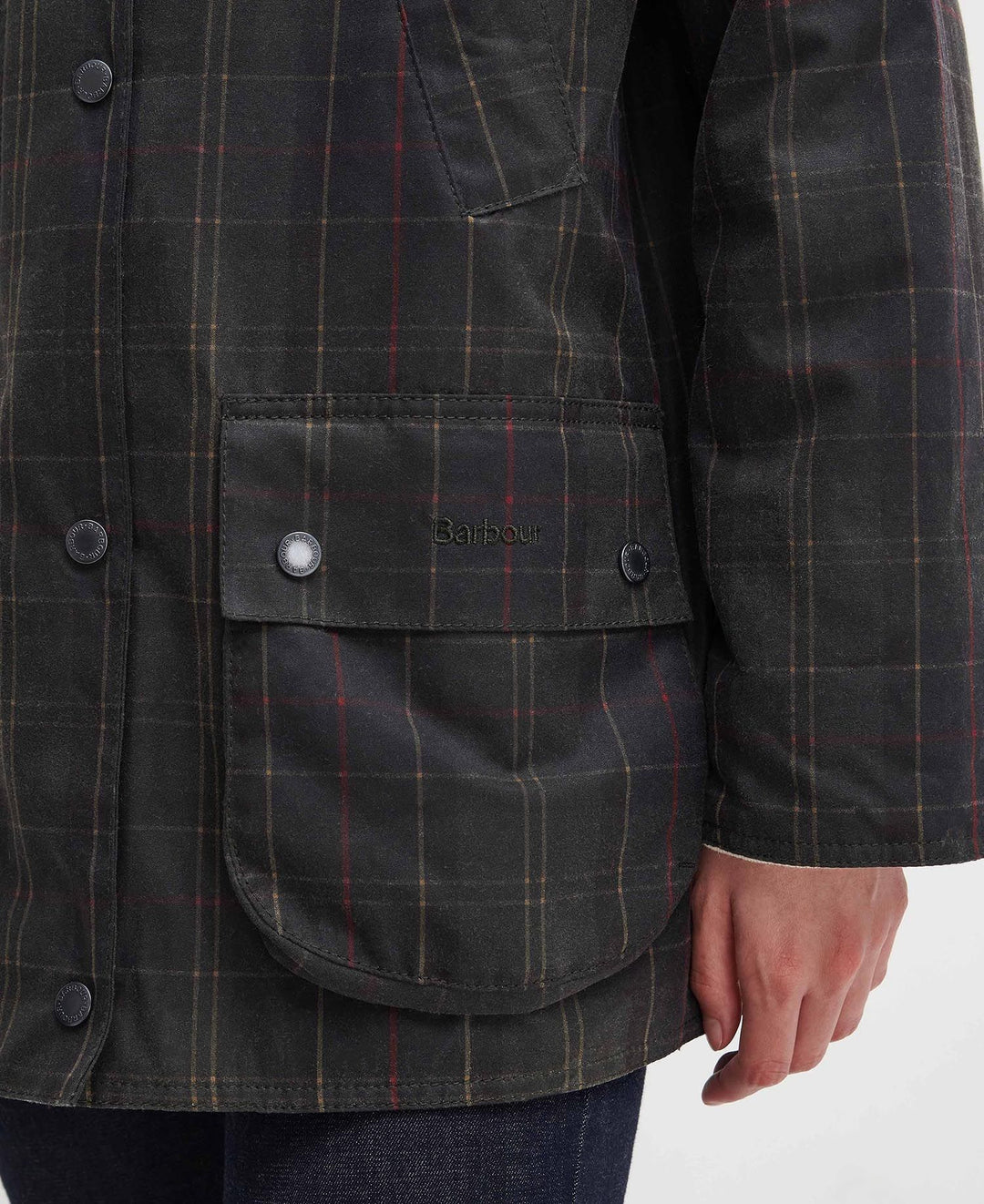 Barbour Tartan Ashby Wax Jacket/Jakna LWX1408