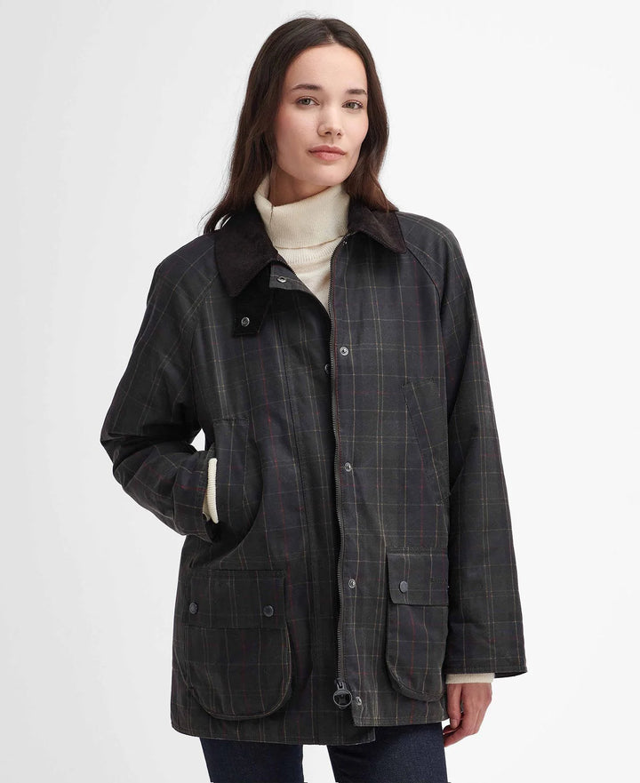 Barbour Tartan Ashby Wax Jacket/Jakna LWX1408