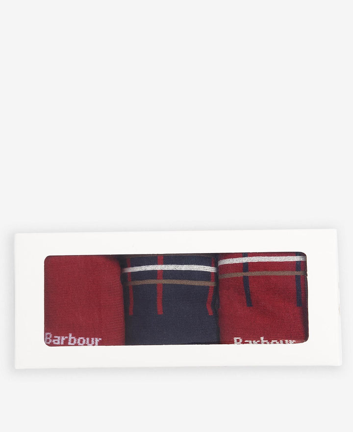 Barbour Tartan Socks Gift Box/Set čarapa 3/1  MGS0071