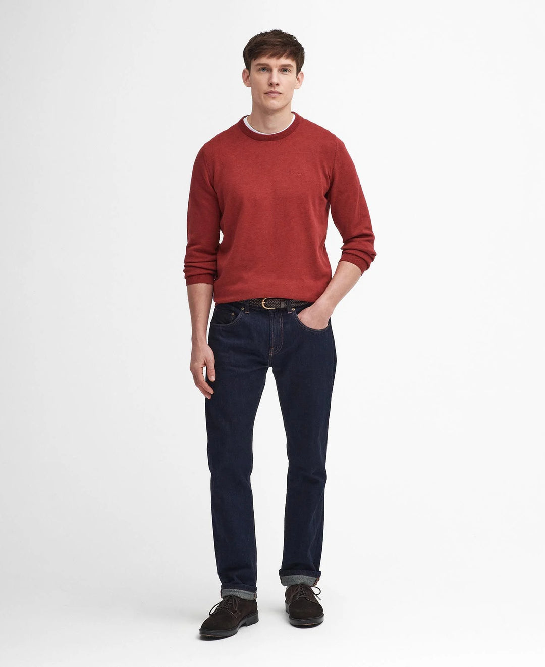 Barbour Pima Cotton Crew Neck Sweater/Pulover MKN0932