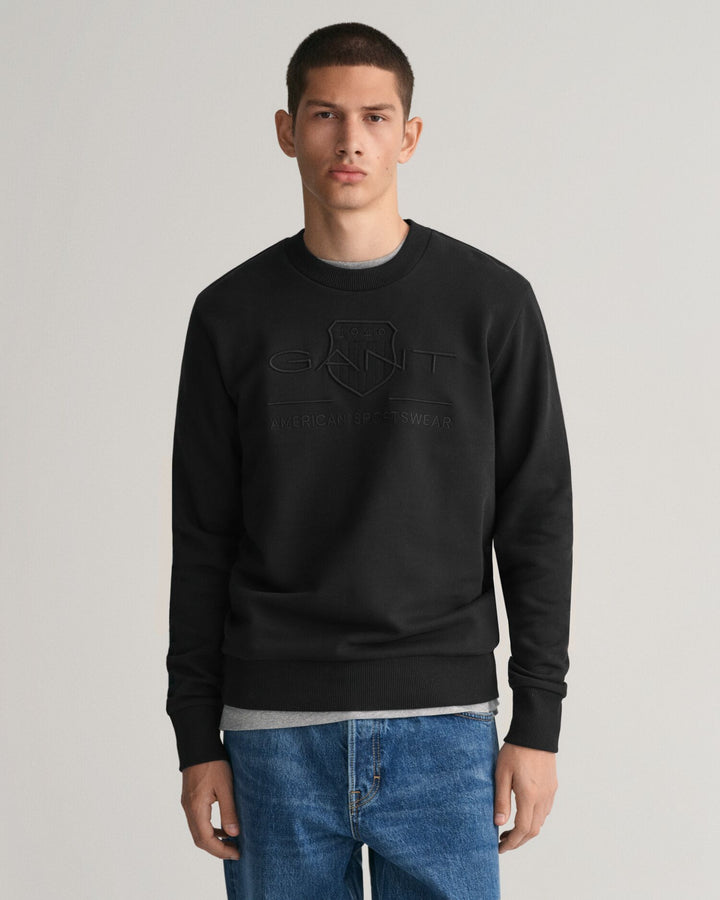 GANT Reg Tonal Shield C-Neck Sweat/Pulover 2036017