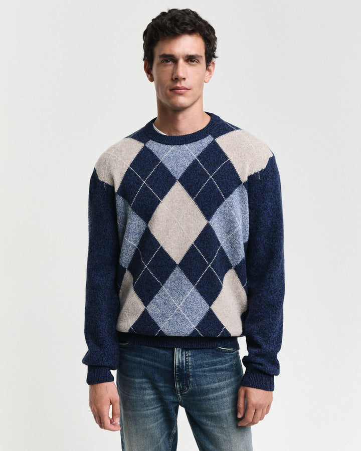 GANT Argyle C-Neck/Pulover 8060094