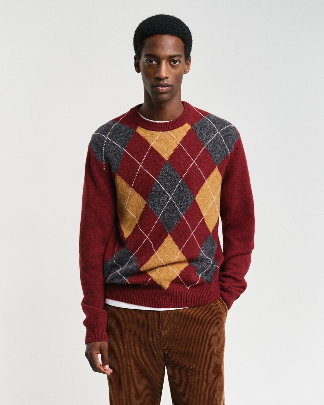 GANT Argyle C-Neck/Pulover 8060094