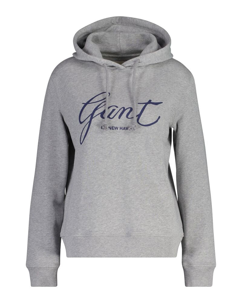 GANT Reg Script Hoodie/Duks 4201252