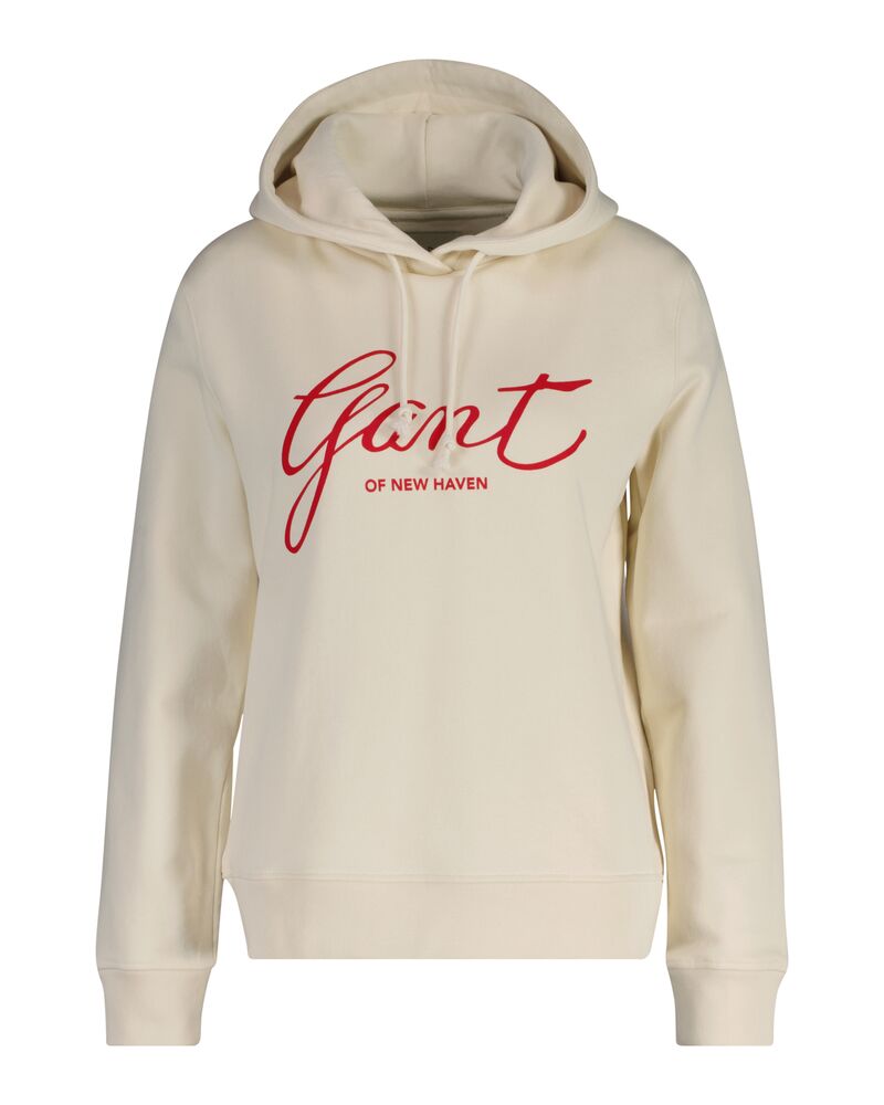 GANT Reg Script Hoodie/Duks 4201252