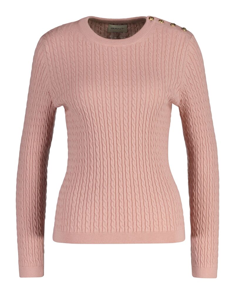 GANT Mini Cable Knit C-Neck/Pulover 4805270