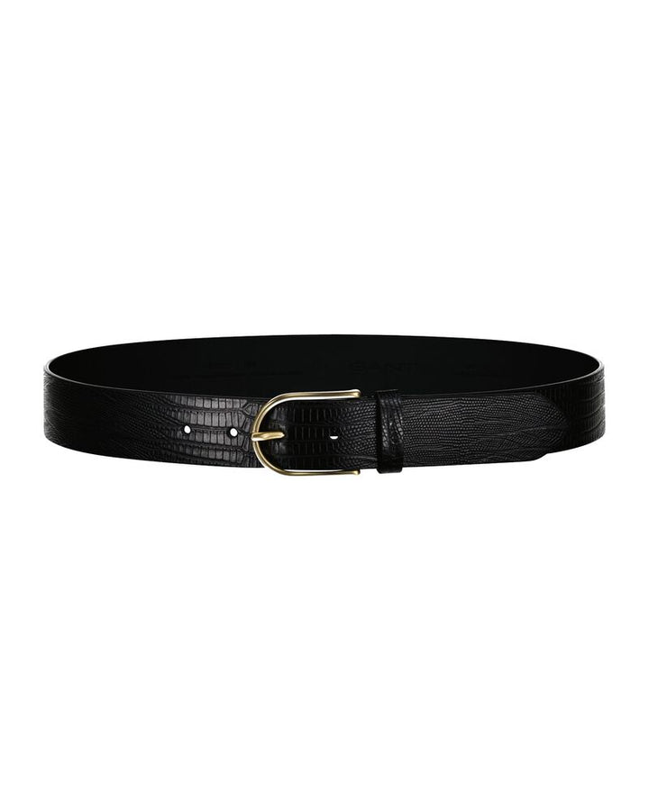 GANT Lizard Pattern Leather Belt/Remen 4940024