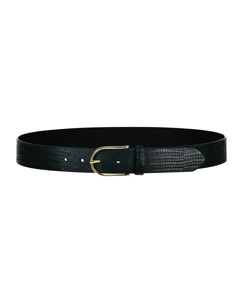 GANT Lizard Pattern Leather Belt/Remen 4940024