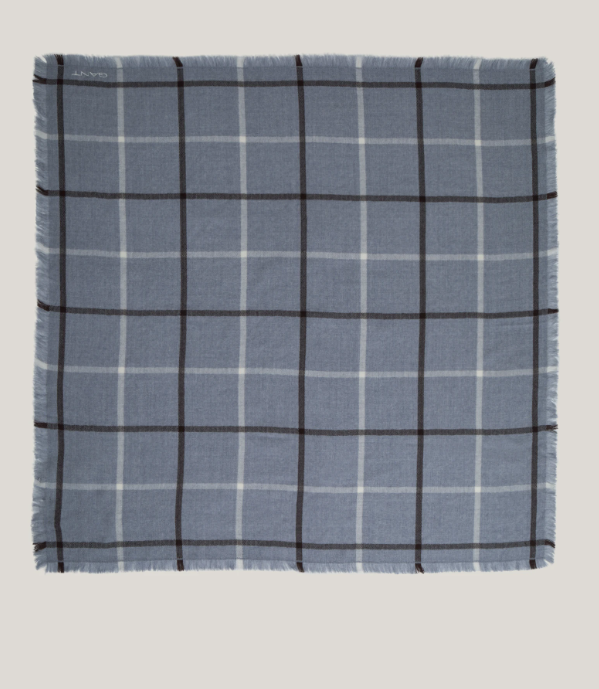 GANT Check Merino Wool Foulard Scarf/Šal 4920226