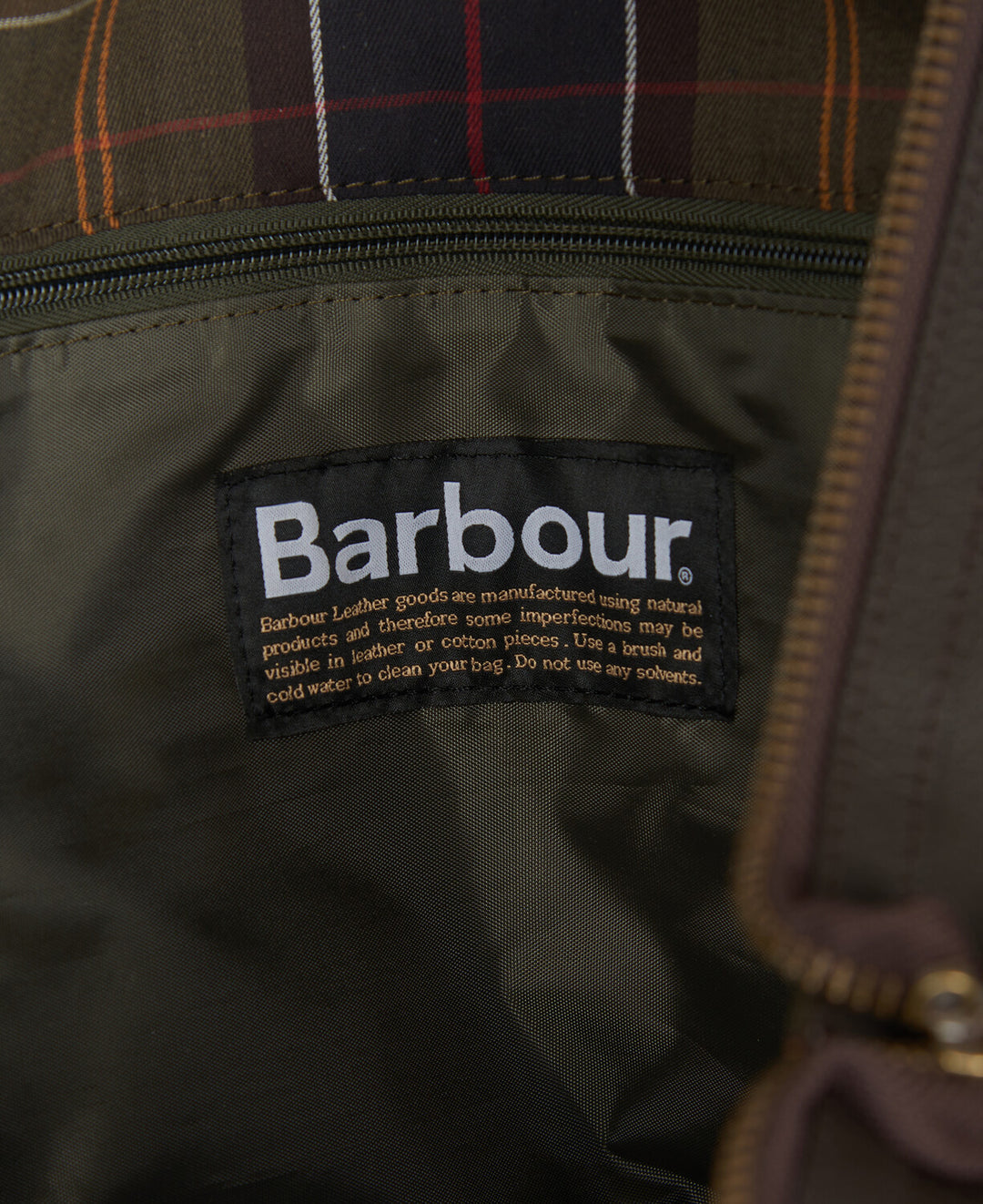 Barbour Leather Medium Travel Holdall/Torba UBA0008