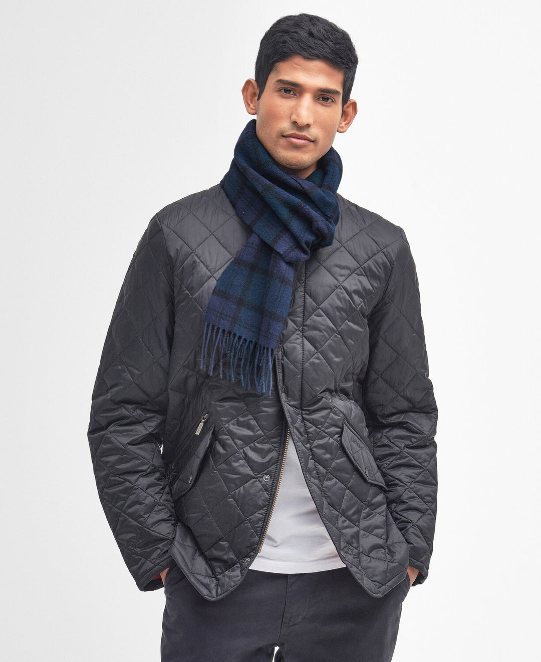 Barbour Tartan Lambswool Scarf/Šal USC0001