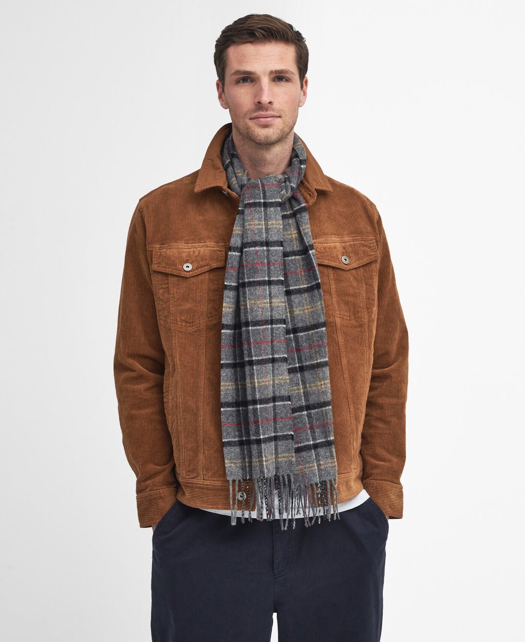 Barbour Tartan Lambswool Scarf/Šal USC0001