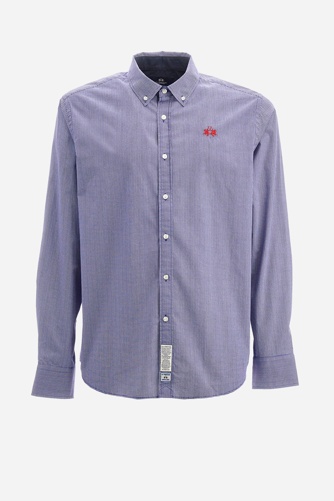 La Martina Man Shirt Basic Micro All Over/Košulja ZMC014PP708