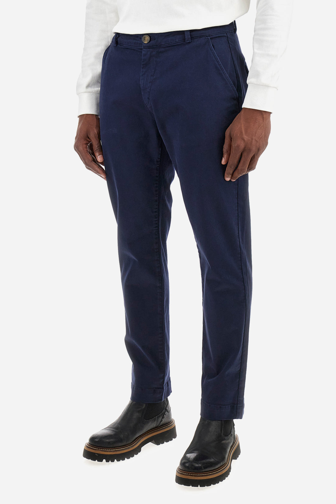 La Martina Man Trouser Basic Stretch Twil/ Hlače ZMT009-TW463