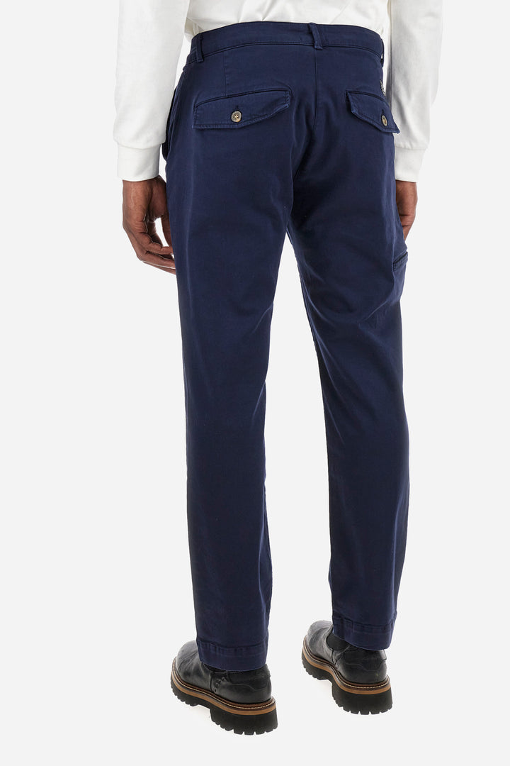 La Martina Man Trouser Basic Stretch Twil/ Hlače ZMT009-TW463