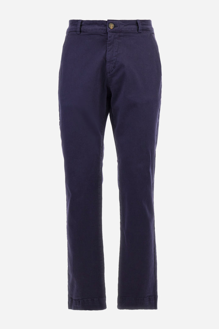 La Martina Man Trouser Basic Stretch Twil/ Hlače ZMT009-TW463