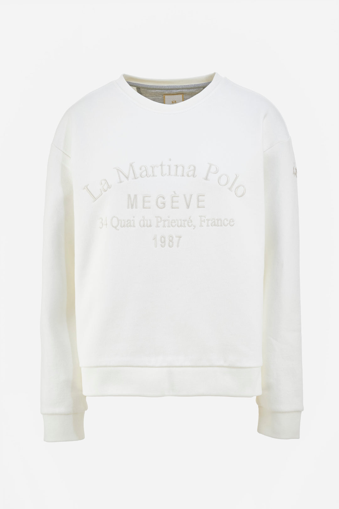 La Martina Woman Crewneck Fleece / Pulover ZWF300-FP559