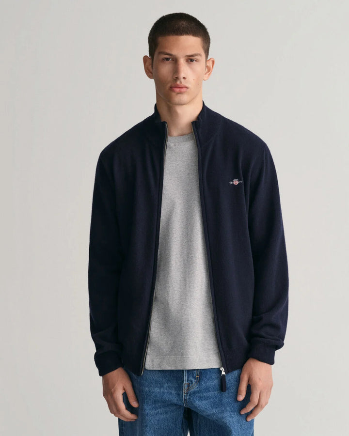 GANT Superfine Lambswool Zip Cardigan/Pulover 87214