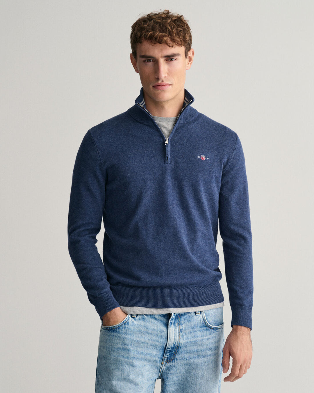 GANT Classic Cotton Half Zip/Pulover 8030564