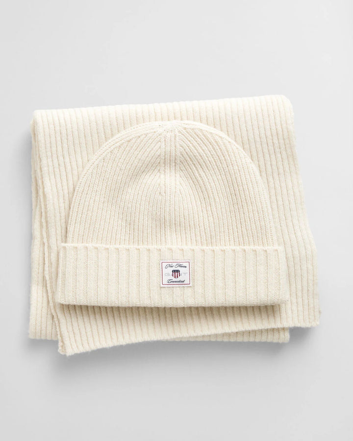 GANT Wool Beanie Scarf Gift Set/Kapa i šal 4998015