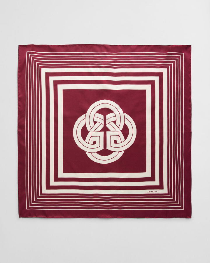 GANT Monogram Border Silk Scarf/Marama 4920224