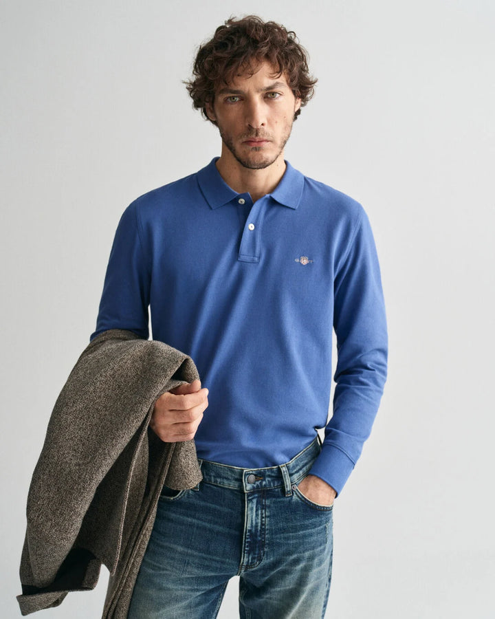 GANT Reg Shield Ls Pique Rugger/Polo majica  2230