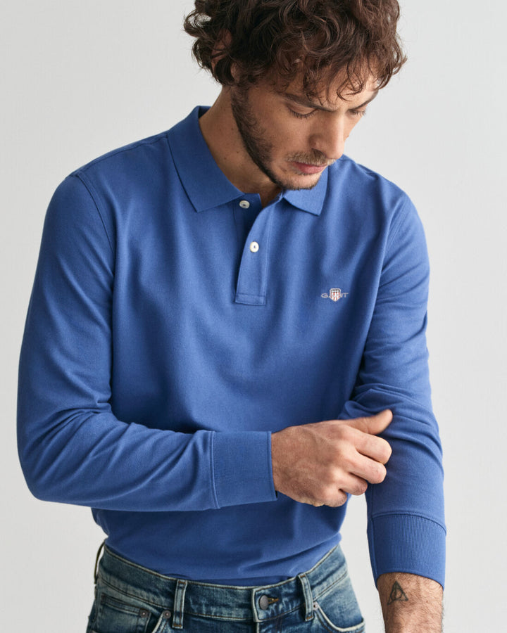 GANT Reg Shield Ls Pique Rugger/Polo majica  2230