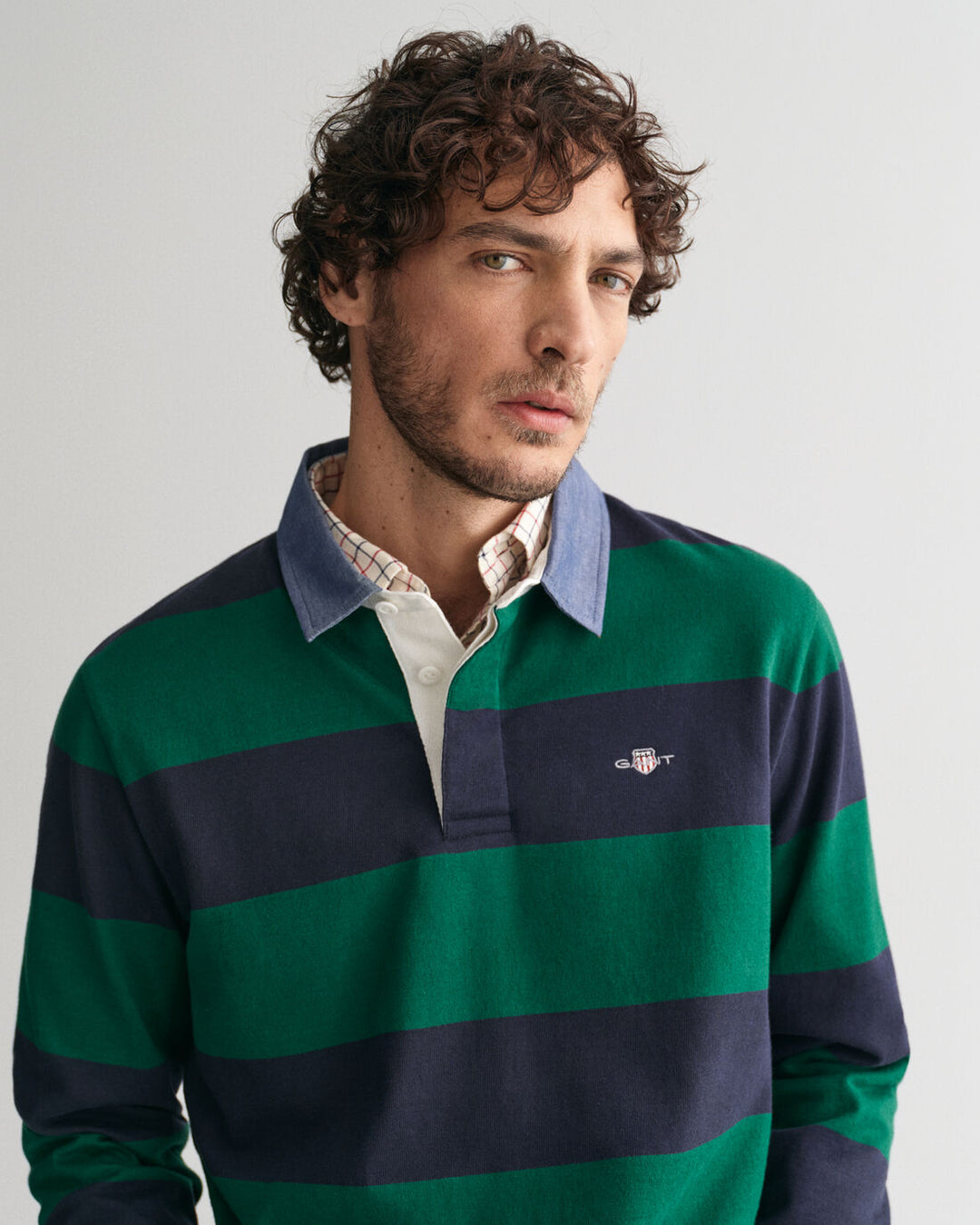 GANT Reg Chambray Stripe Heavy Rugger/Polo majica 2004083