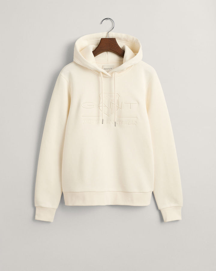 GANT Reg Tonal Shield Hoodie/Duks 4203648