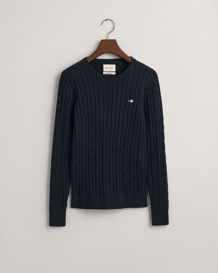 GANT Stretch Cotton Cable C-Neck/Pulover 4800100