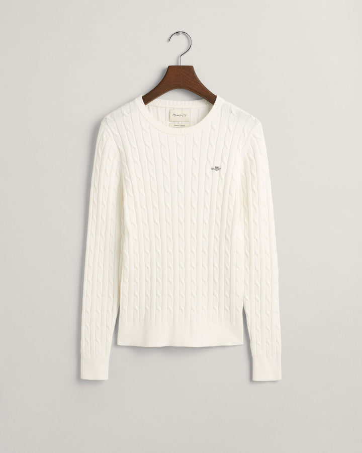 GANT Stretch Cotton Cable C-Neck/Pulover 4800100