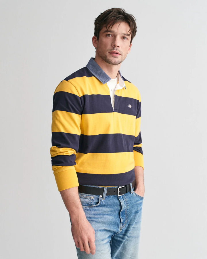 GANT Reg Chambray Stripe Heavy Rugger/Polo majica 2004083